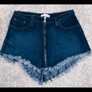 Fringe High Waisted Shorts